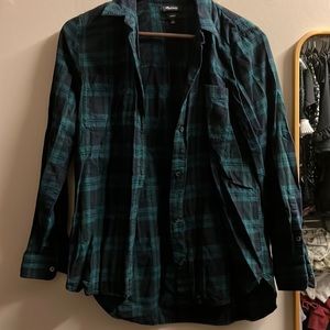 Madewell Flannel Button Down
